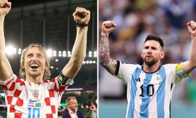 Piala dunian kroasia vs argentina