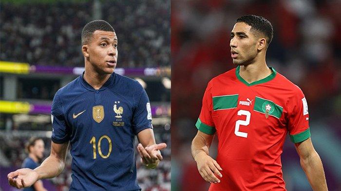 Piala dunia perancis vs maroko
