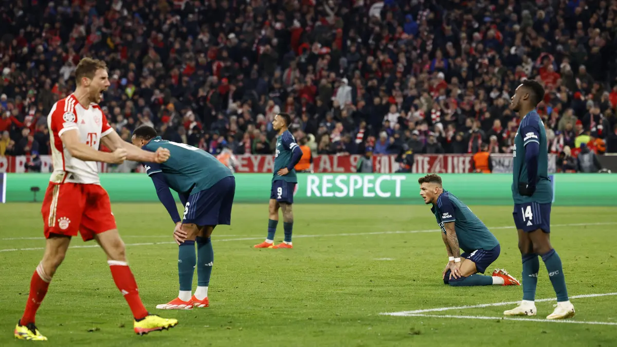 Ruang Ganti Arsenal Hancur Pasca Kekalahan dari Munchen
