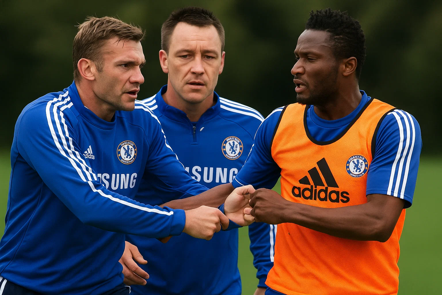 Kisah Pertikaian Panas di Sesi Latihan Chelsea: Dari Shevchenko Hingga Obi Mikel