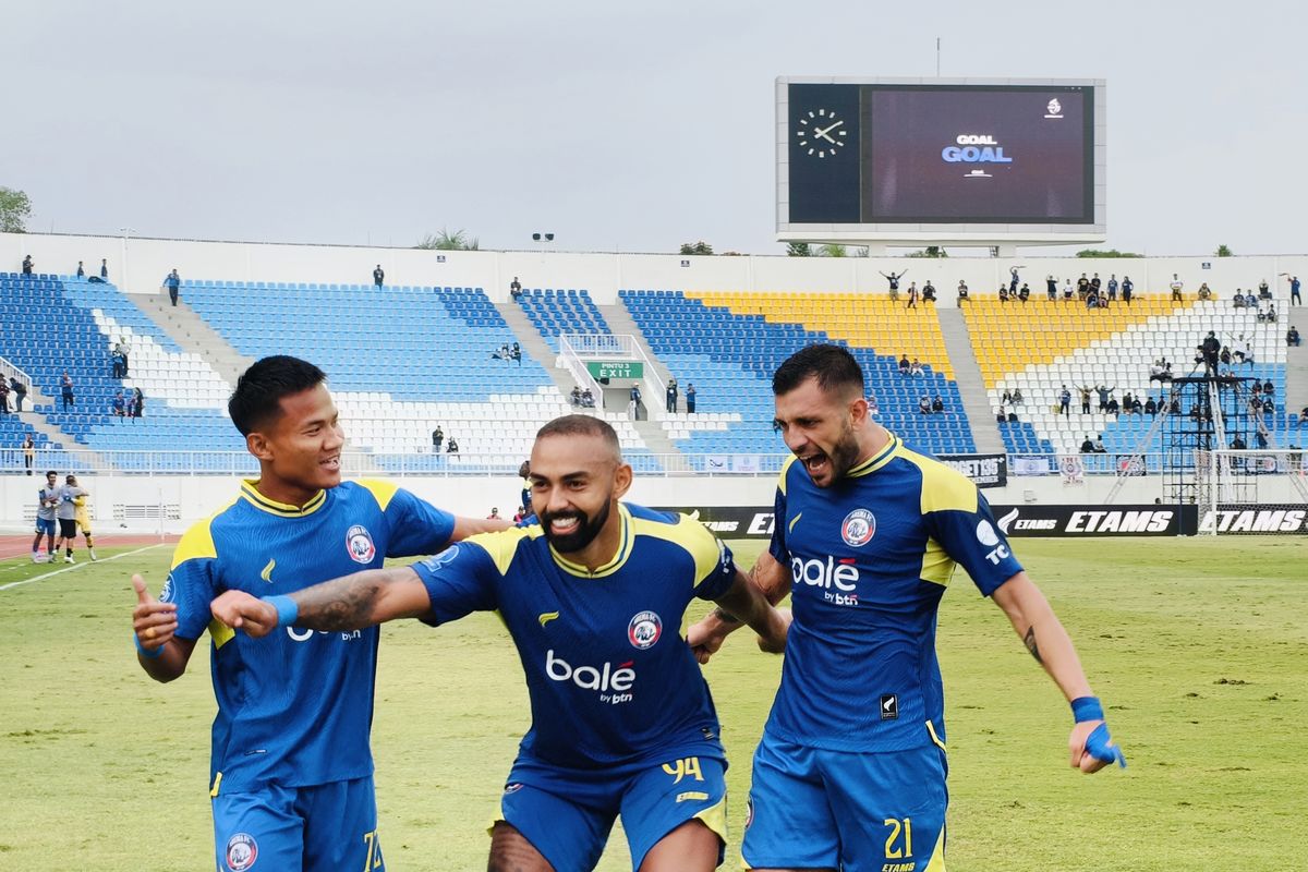 Hasil Arema FC vs Bhayangkara FC 1-0: Singo Edan Mantap di Puncak Klasemen