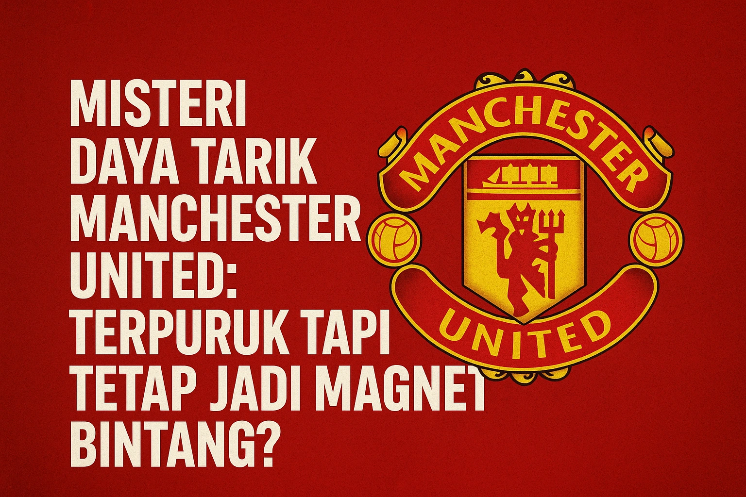 Misteri Daya Tarik Manchester United-2