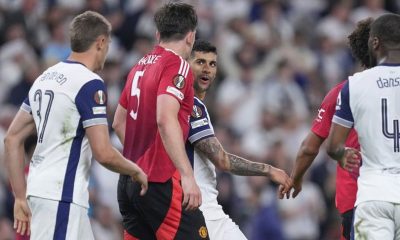 Keributan antara Harry Maguire dan Cristian Romero