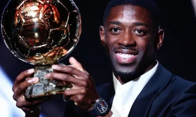 Ousmane Dembele Raih Ballon d'Or 2025