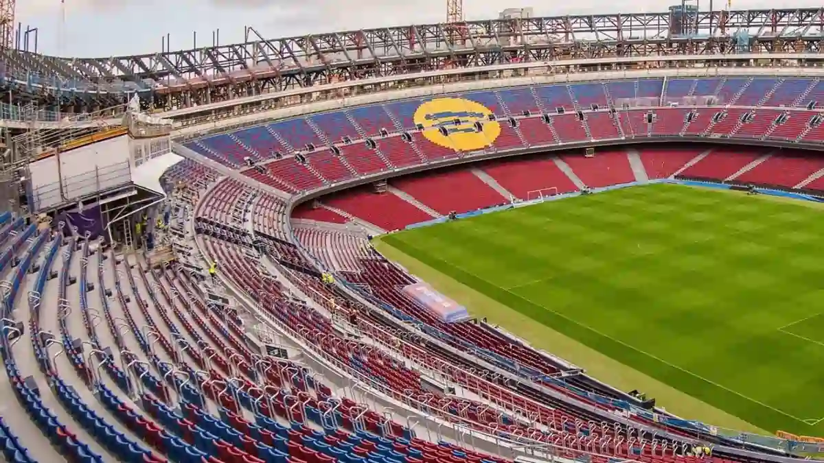 Penampakan Camp Nou, kandang Barcelona pada 7 November 2025