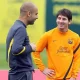 Pep Guardiola dan Lionel Messi saat di Barcelona