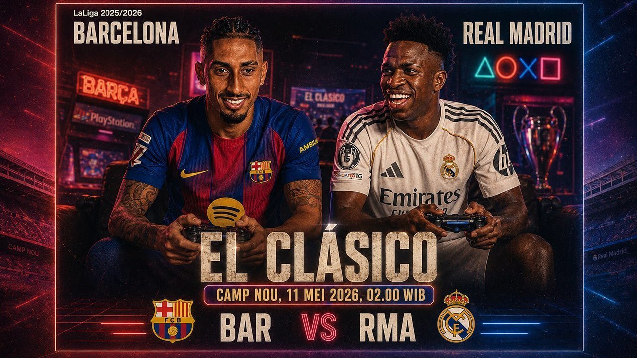 Skenario El Clasico Berdarah Barcelona Siap Pesta Juara di Depan Hidung Real Madrid